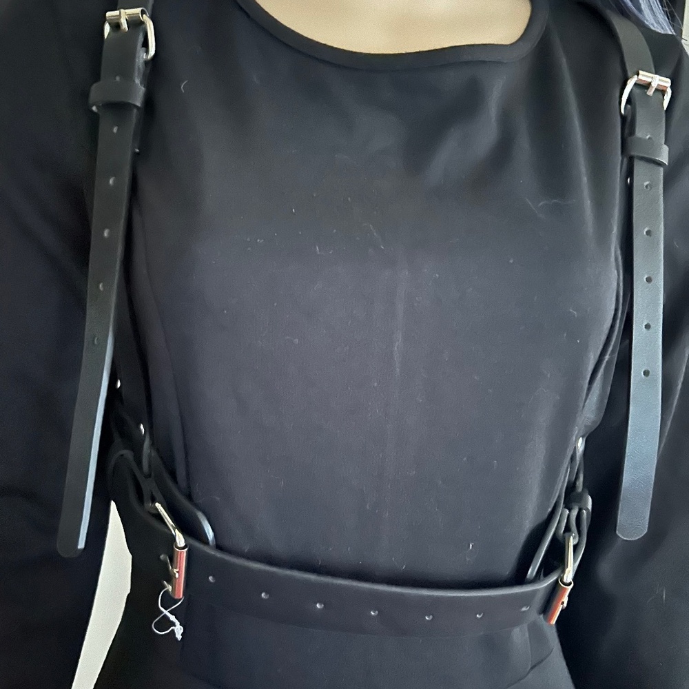 Oblong Shop - Vegan Belted Harness Adjustable S-M